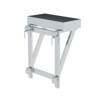 MUNK Ablageschale für Geländer 100 x 300 x 600...