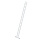 MUNK Sprossen-Anlegeleiter mit Standard-Traverse 24-Sprossen, 10124