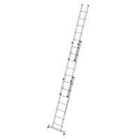 MUNK Mehrzweckleiter 3-teilig mit nivello®-Traverse 3x7 Sprossen, 11107