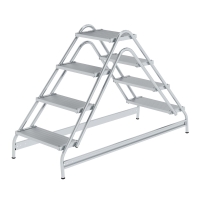 MUNK Arbeitspodest beidseitig begehbar Aluminium...