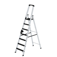 MUNK Stufen-Stehleiter 250 kg einseitig begehbar mit...