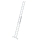 MUNK Sprossen-Mehrzweckleiter 2-teilig mit nivello®-Traverse 2x12 Sprossen, 31224