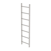 MUNK Leiterteil Edelstahl 7 Sprossen, 68264