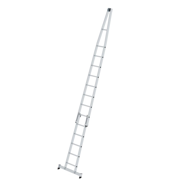 MUNK Sprossen-Glasreinigerleiter Satz mit nivello®-Traverse 2-teilig, 11013