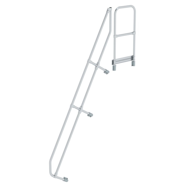 MUNK Zweiter Handlauf für Treppe mit Plattform 60° 10 Stufen, 600590