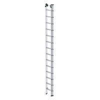 MUNK Sprossen-Schiebeleiter 2-teilig ohne Traverse 2x14...
