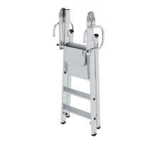 MUNK Plattformleiter steckbar mit klappbaren Griffen, 52086