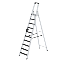 MUNK Stufen-Stehleiter einseitig begehbar mit clip-step...