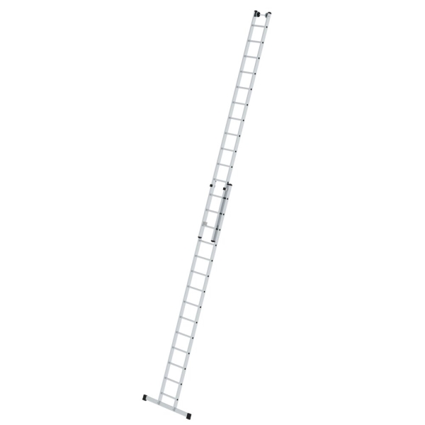 MUNK Sprossen-Schiebeleiter 2-teilig mit Standard-Traverse 2x14 Sprossen, 20814