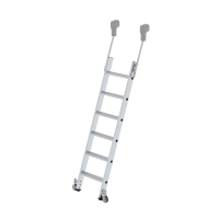 MUNK Stufen-Regalleiter fahrbar 6 Stufen, 41406