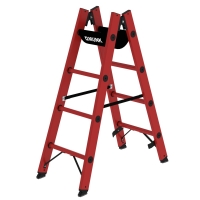 MUNK Sprossen-Stehleiter GFK 2x4 Sprossen, 36404