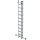 MUNK Sprossen-Schiebeleiter 3-teilig mit Standard-Traverse 3x10 Sprossen, 20320