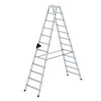 MUNK Stufen-Stehleiter beidseitig begehbar 2x12 Stufen,...