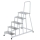 MUNK Arbeitspodest starr mit Handlauf 5 Stufen, 50045