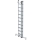 MUNK Sprossen-Schiebeleiter 3-teilig mit nivello®-Traverse 3x10 Sprossen, 20610