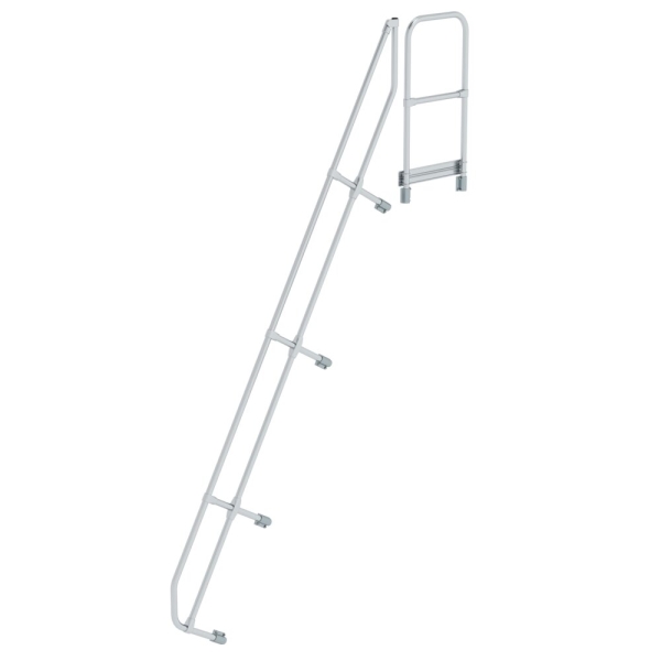 MUNK Zweiter Handlauf für Treppe mit Plattform 60° 13 Stufen, 600593