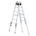 MUNK Sprossen-Stehleiter treppengängig 2x6 Sprossen, 33512
