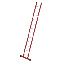 MUNK Sprossen-Anlegeleiter GFK/Alu mit Traverse 12...