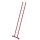 MUNK Sprossen-Anlegeleiter GFK/Alu mit nivello®-Traverse 12 Sprossen, 35322