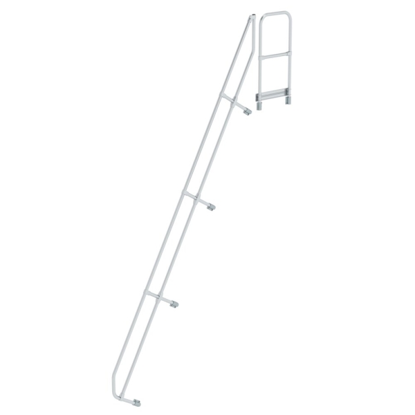 MUNK Zweiter Handlauf für Treppe mit Plattform 60° 16 Stufen, 600596