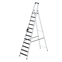 MUNK Stufen-Stehleiter einseitig begehbar mit clip-step...