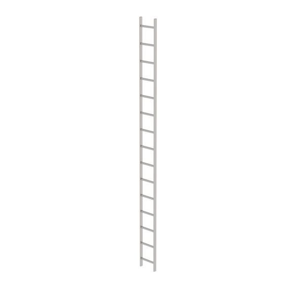 MUNK Schachtleiter Edelstahl V4A 300mm Lichte Weite 15 Sprossen, 62015