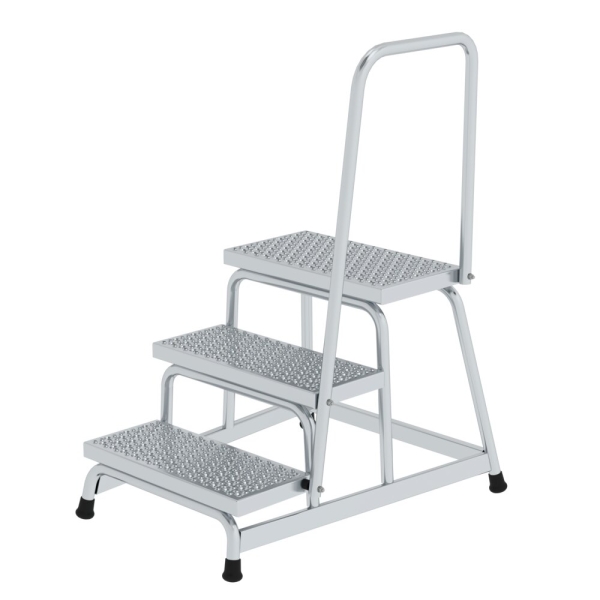 MUNK Arbeitspodest starr R13 mit Handlauf 3 Stufen, 51036