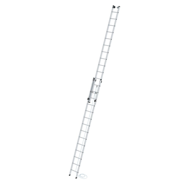 MUNK Sprossen-Seilzugleiter 2-teilig ohne Traverse 2x14 Sprossen, 21214
