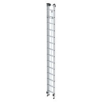 MUNK Sprossen-Seilzugleiter 2-teilig ohne Traverse 2x14...