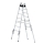 MUNK Sprossen-Stehleiter treppengängig 2x7 Sprossen, 33514