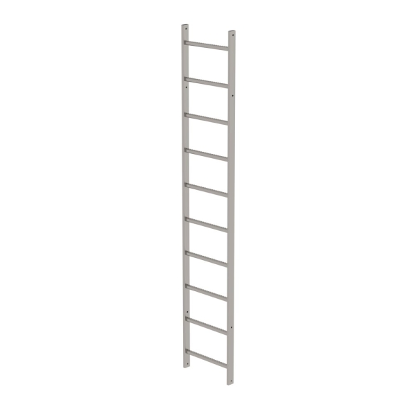 MUNK Leiterteil Edelstahl 10 Sprossen, 68265