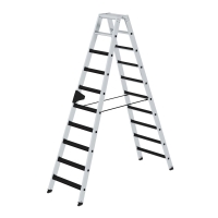 MUNK Stufen-Stehleiter beidseitig begehbar mit clip-step...