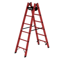 MUNK Sprossen-Stehleiter GFK 2x6 Sprossen, 36406