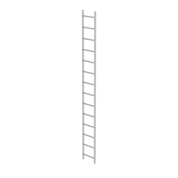 MUNK Schachtleiter Edelstahl V4A 400mm Lichte Weite 14 Sprossen, 63014
