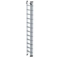 MUNK Sprossen-Schiebeleiter 3-teilig ohne Traverse 3x12...