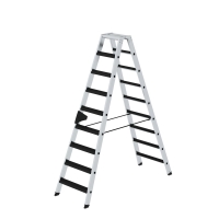 MUNK Stufen-Stehleiter beidseitig begehbar mit clip-step...