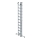 MUNK Mehrzweckleiter 3-teilig mit nivello®-Traverse 3x11 Sprossen, 11109