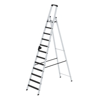 MUNK Stufen-Stehleiter einseitig begehbar mit clip-step...