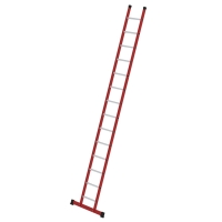 MUNK Sprossen-Anlegeleiter GFK/Alu mit Traverse 14...