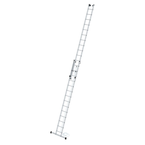 MUNK Sprossen-Seilzugleiter 2-teilig mit Standard-Traverse 2x14 Sprossen, 21714