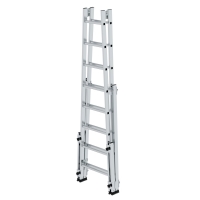 MUNK Sprossen-Stehleiter treppengängig 2x8 Sprossen,...