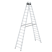 MUNK Sprossen-Stehleiter 2x16 Sprossen, 33029