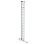 MUNK Sprossen-Seilzugleiter 2-teilig mit nivello®-Traverse 2x14 Sprossen, 21314