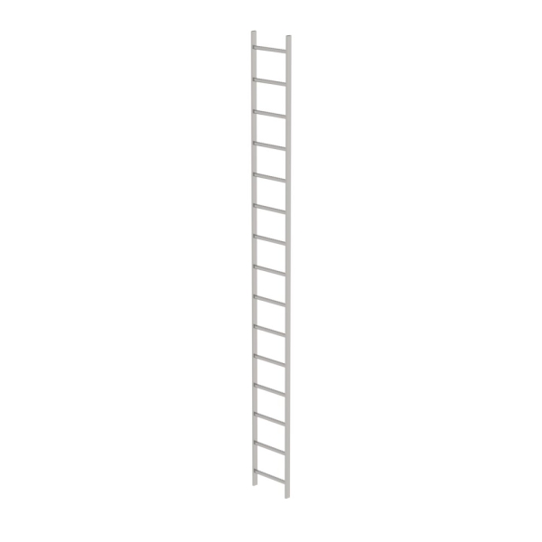 MUNK Schachtleiter Edelstahl V4A 400mm Lichte Weite 15 Sprossen, 63015
