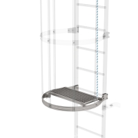 MUNK Zwischenplattform, klappbar Edelstahl V2A, 68960