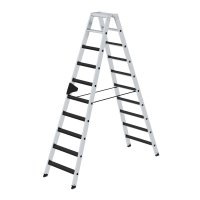 MUNK Stufen-Stehleiter beidseitig begehbar mit clip-step...