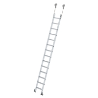 MUNK Stufen-Regalleiter fahrbar 14 Stufen, 41414