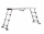 MUNK Teleskop-Arbeitsplattform Solid Line 4 Stufen, 115480