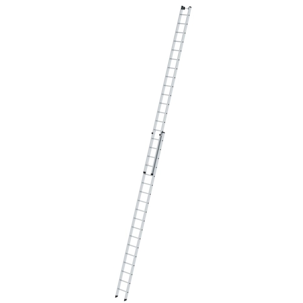 MUNK Sprossen-Schiebeleiter 2-teilig ohne Traverse 2x18 Sprossen, 20218