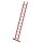 MUNK Sprossen-Anlegeleiter GFK mit Traverse 12 Sprossen, 36812